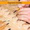 Wood Carving Tools Set - 20 Pcs Wood Carving Knife Set Beginner Whittling Kit with Canvas Case for Adults Children, Carving DIY Wood Carving Kit - Perfect for Beginners and Experts